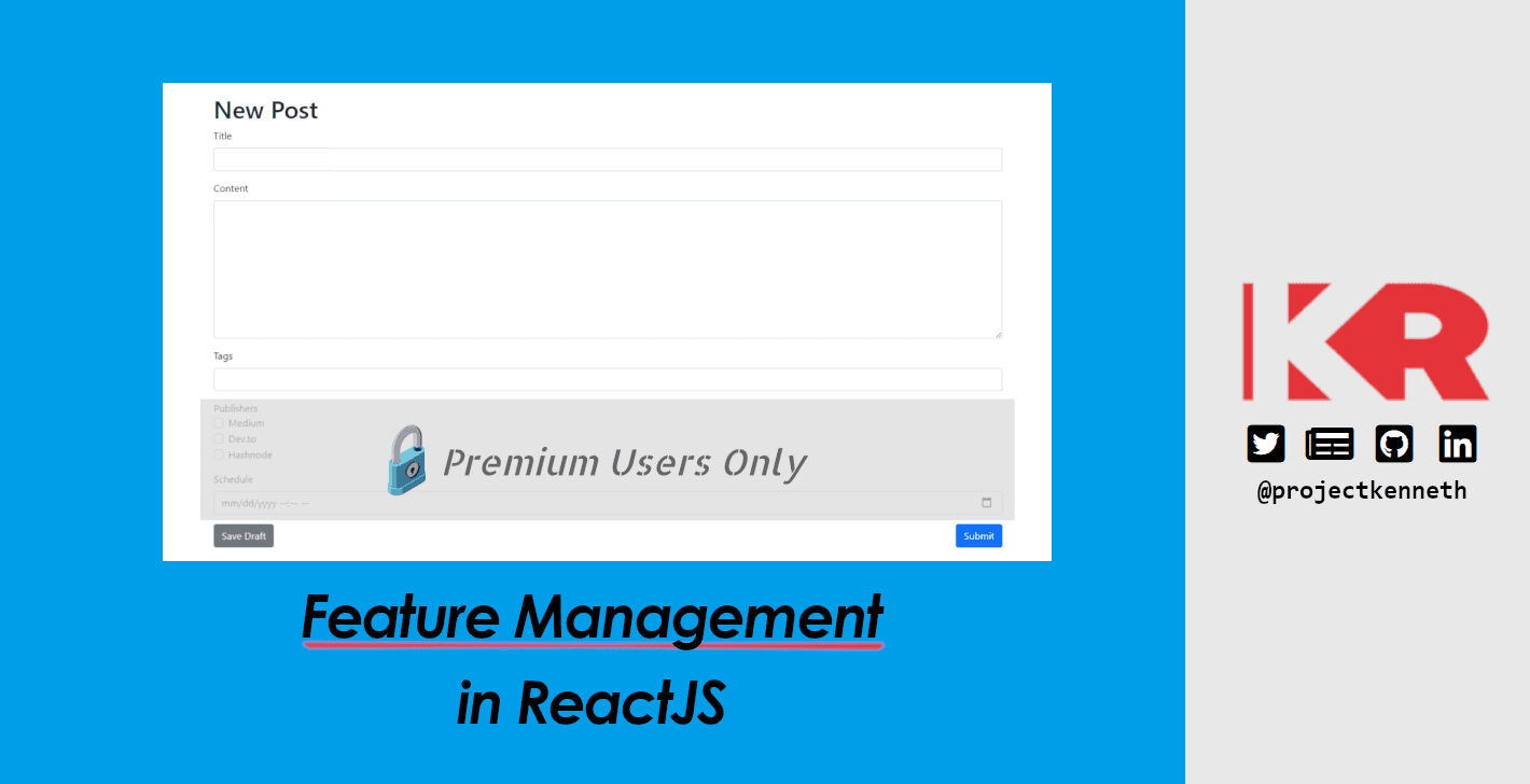 Feature Management in ReactJS